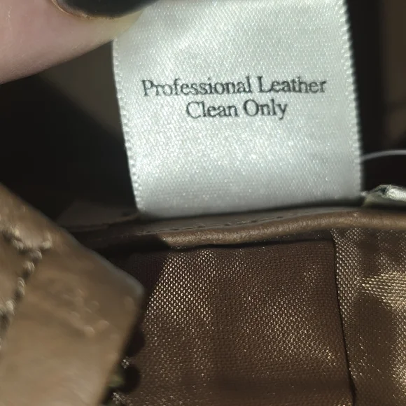 Coldwater Creek NWT Leather Blazer/Jacket Women's Sz Petite Medium - Picture 9 of 10